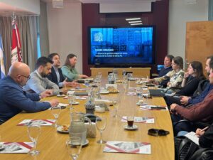 Simoniello visitó la Cámara de la Construcción para dialogar sobre la recuperación de Caries Urbanas y ordenamiento urbano